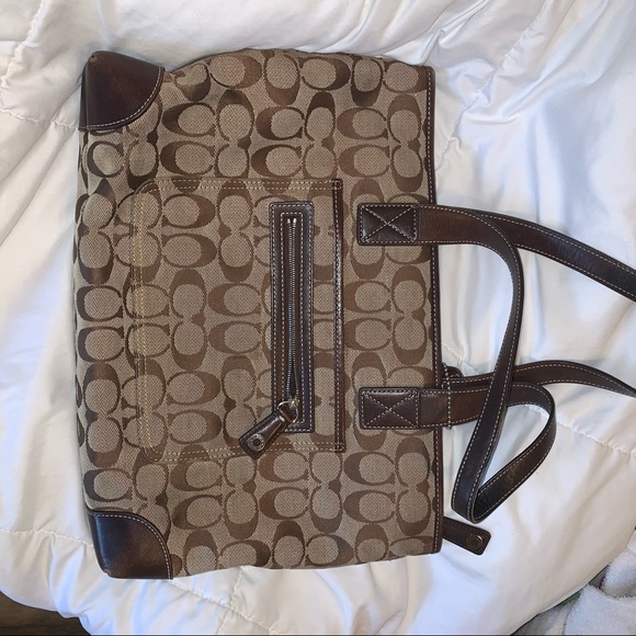 Coach Designer Authentic Tote Purse Shoulder Bag - Picture 1 of 3